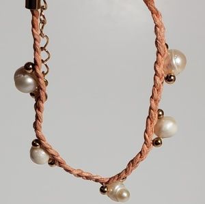 🧜‍♀️ Braided Culture Pearl Bracelet